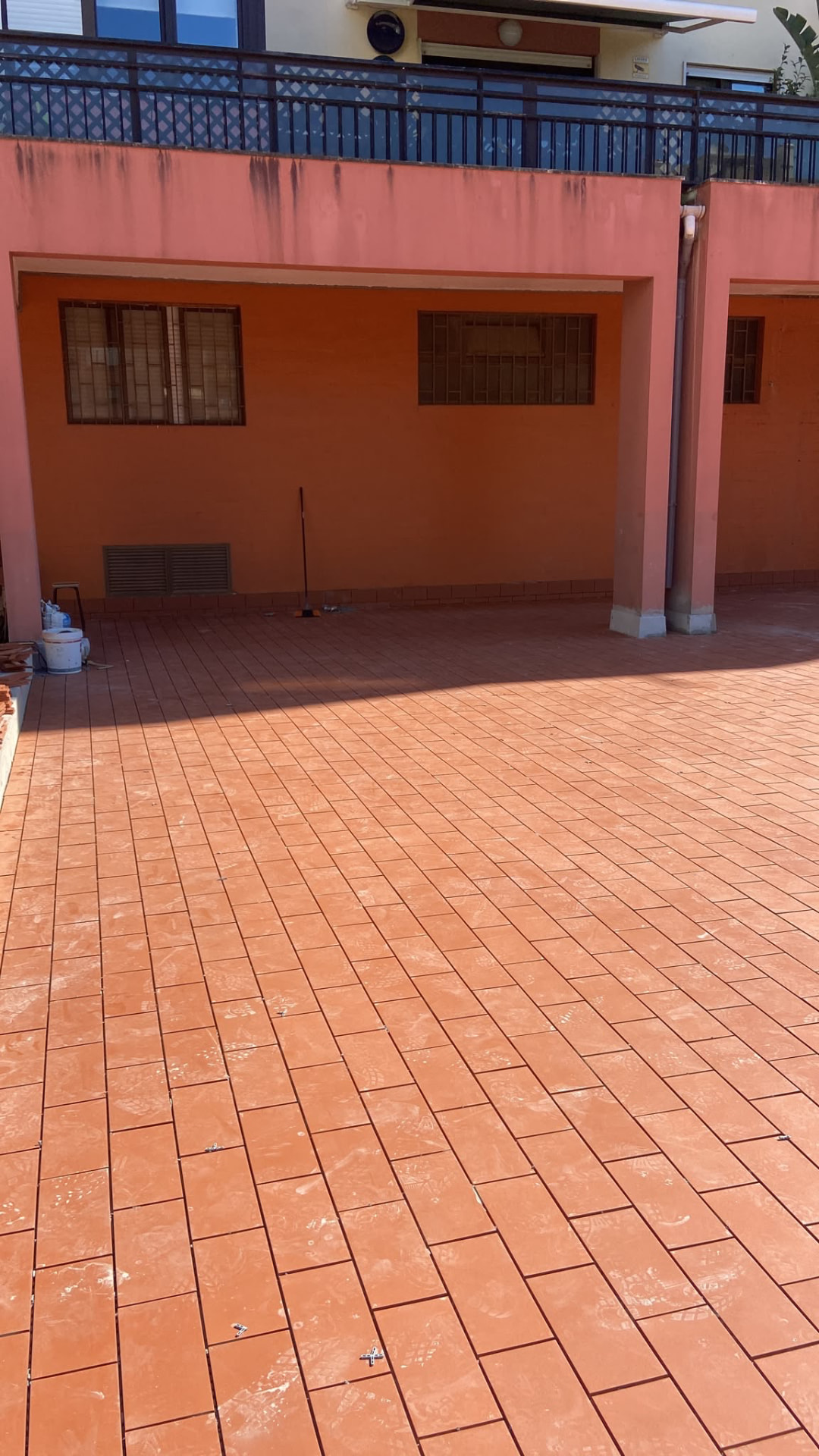 Piso cerâmico exterior