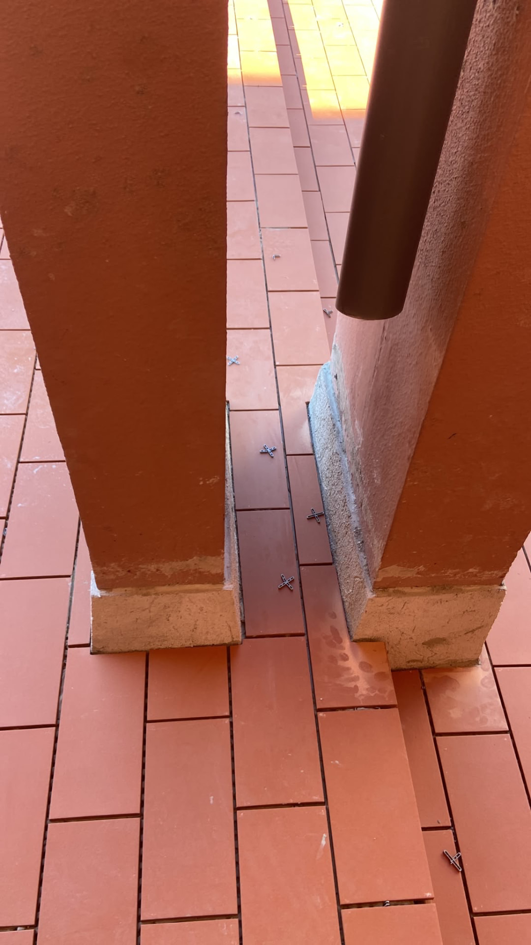 Piso cerâmico — assentamento