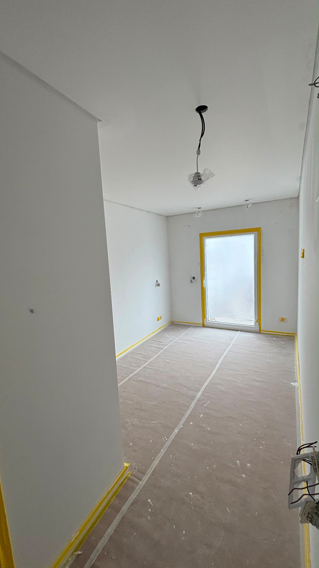 Quarto — preparação de pintura
